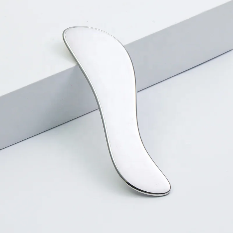 IASTM Tool Soft Tissue Physical Therapy Scrapping Massage Gua sha Board Titanium S Shape Gua Sha