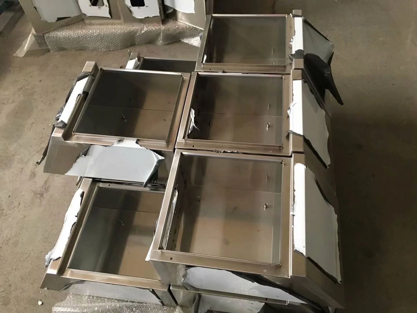 waterproof IP65 custom slop 316  stainless steel enclosure electric control junction meter box