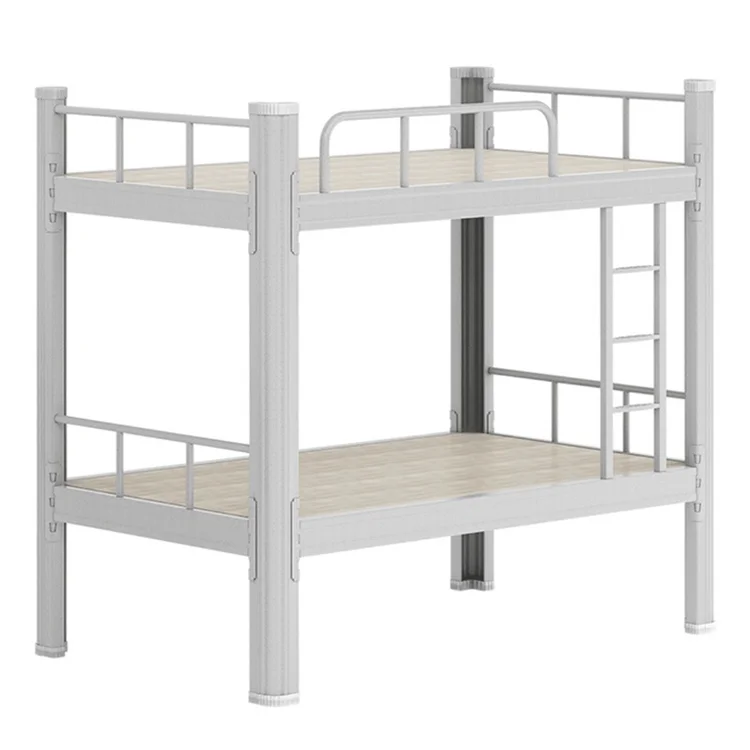 free sample cheap wholesale New design steel double decker queen size Good quality heavy duty steel metal bunk bed