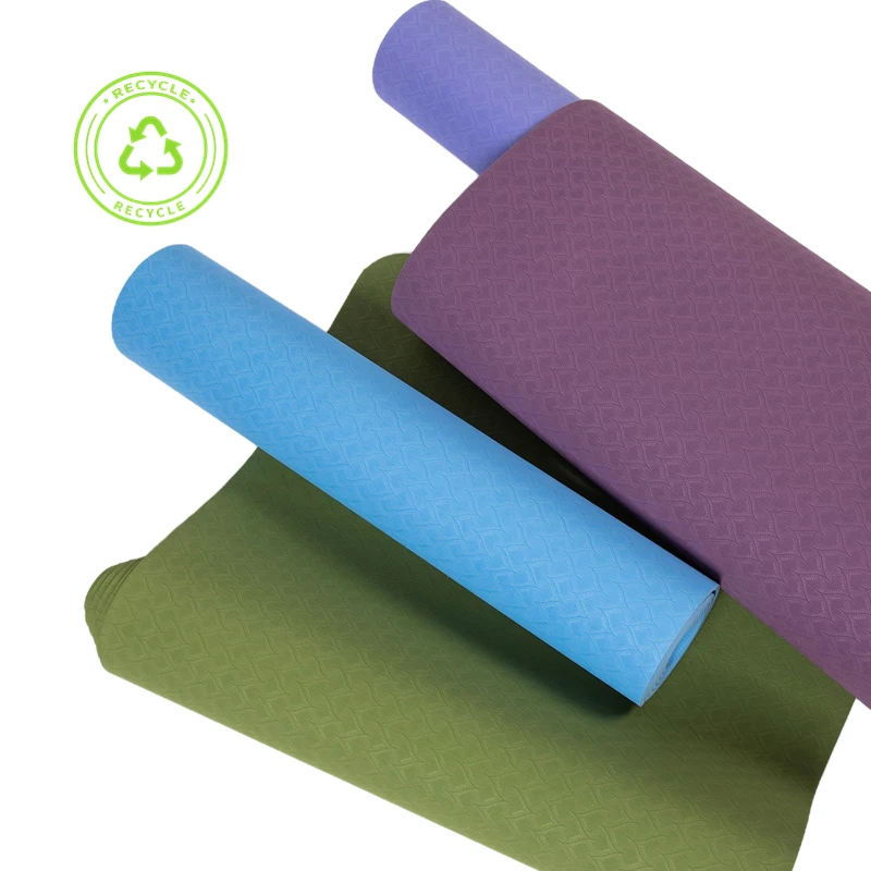 2024 Factory Manufacturers Supplier Eco Friendly Durable Printed Custom OEM Logo Yoga Mat