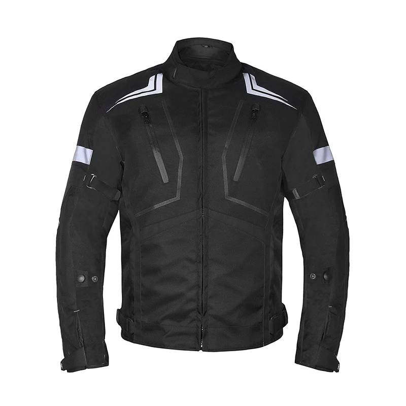 The new Waterproof Motocross Jacket Polyester 600D Full Body Protective Gear Motorcycle Jacket For Autumn Winter