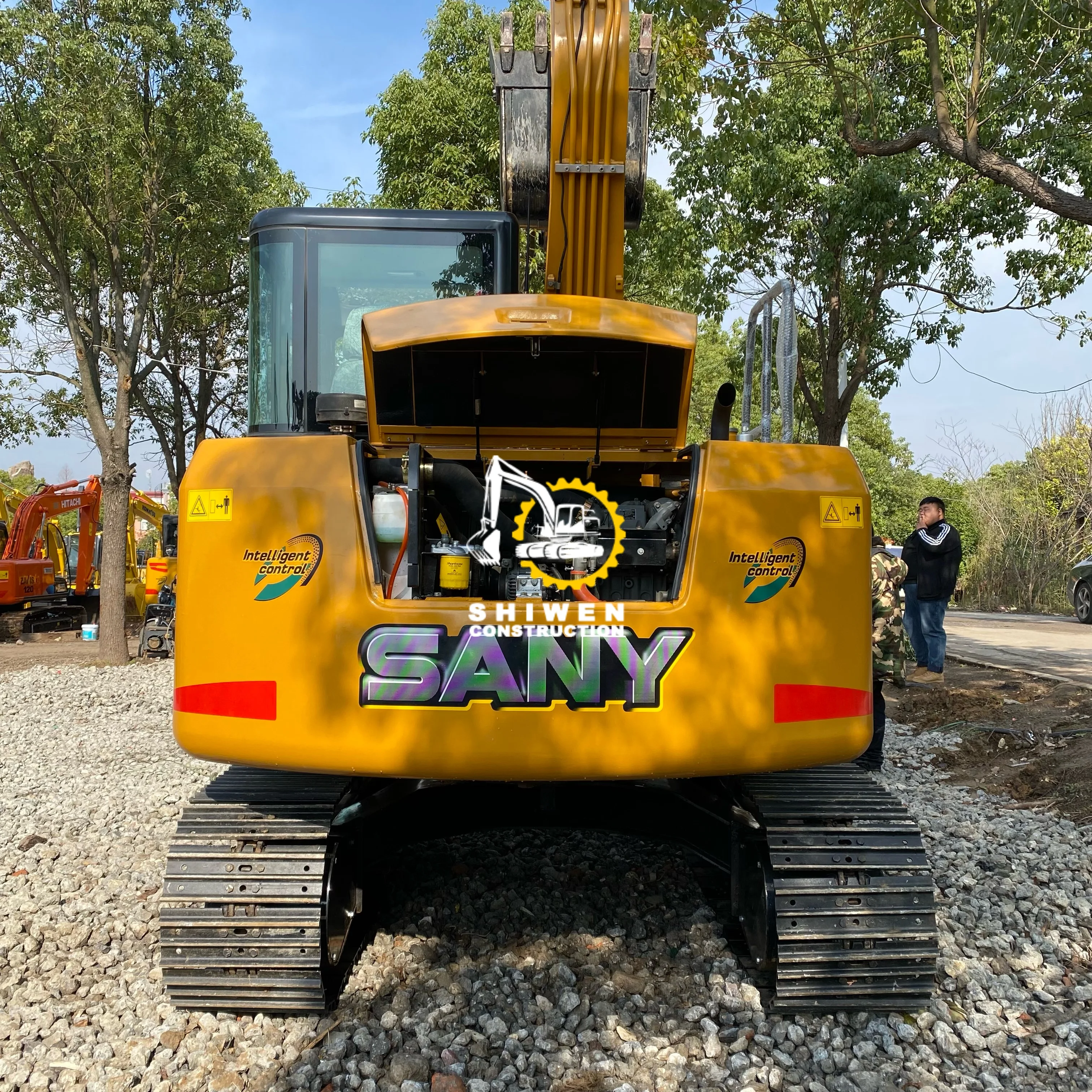 Used SANY SY75 excavator, SANY SY75c-10 SY75c-9 SY55 SY60 pro excavator, harga excavator SANY mini excavadora price low in stock