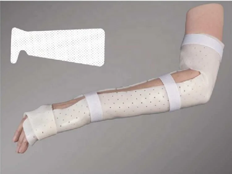 Medical Moldable Perforated Thermoplastic Splint for Orthopedics Physiotherapy Hand Leg Arm Wrist Functional Rehabilitation
