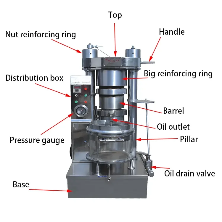 Home Use Sunflower Oil Press Cold Press Sesame Oil Mill Machine Passion Seed Oil Press Line Automatic