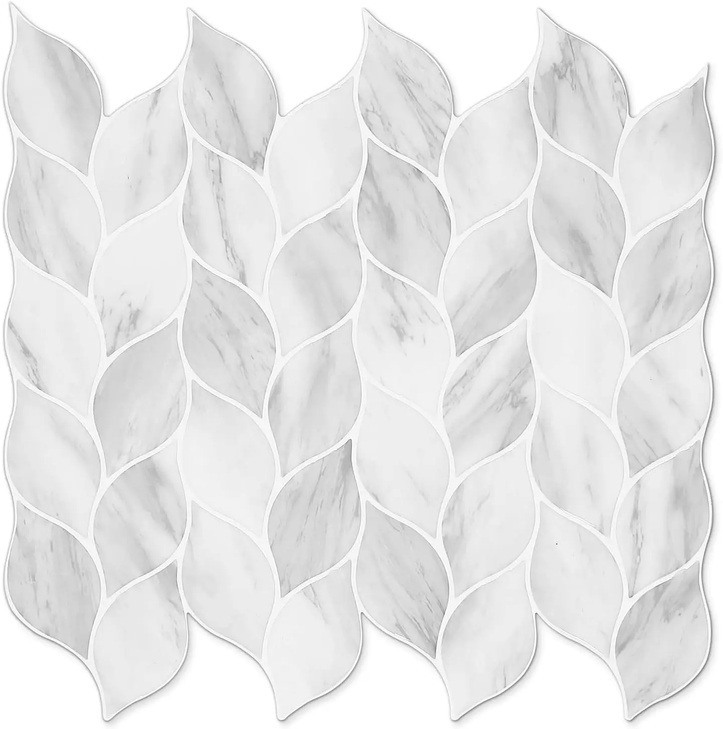 Self-Adhesive Vinyl V-Shape Chevron Wall Stickers for Kitchen,  Home Decor.