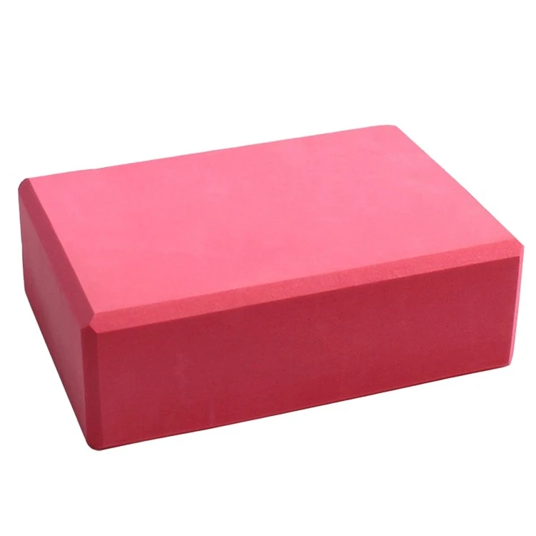 Yellow Personalised Eva Training Body Engraved Customised Yoga Block