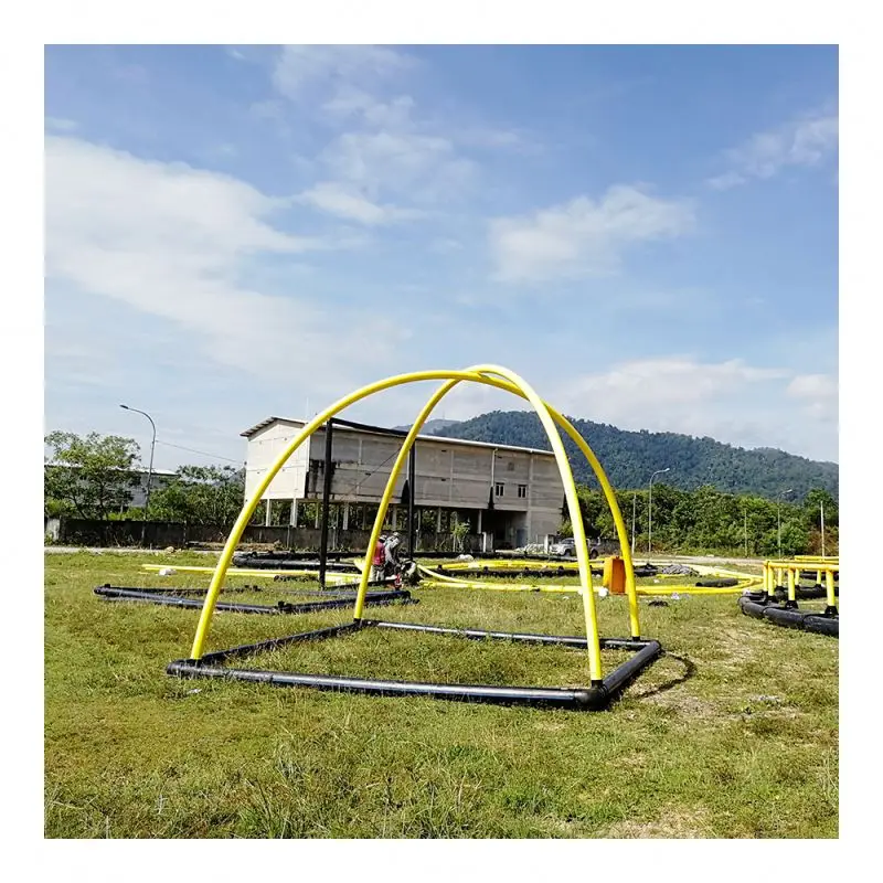 Fish cage farming system Fish cage pond Marine fish farming