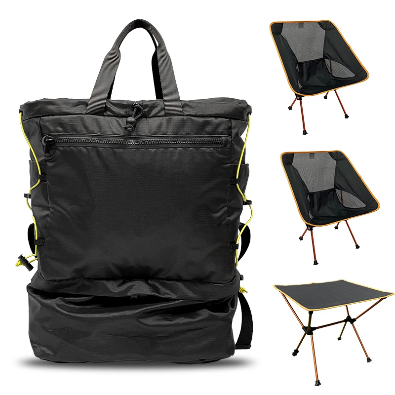 Environmentally Friendly Backpack Camping Hiking Travel Climbing Sport Backpack with portable table chair