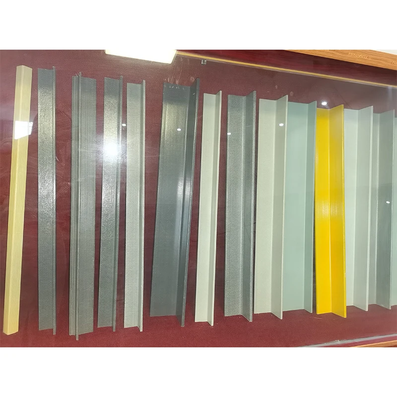High Mechanical Strength FRP Angle Steel Equipment Fiberglass Beams Angle Steel L Beam