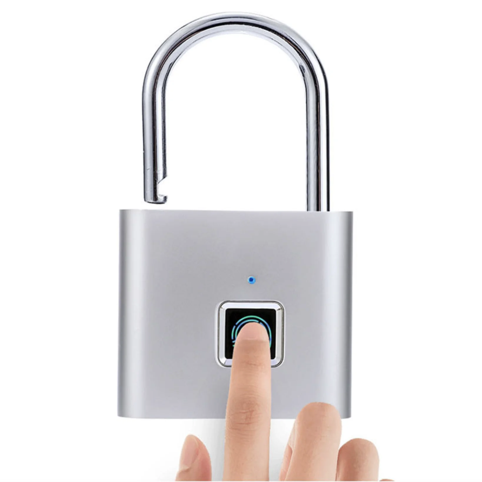 
Portable Fingerprint IP65 Waterproof Gym Luggage Suitcase Handbags Padlock Lock 