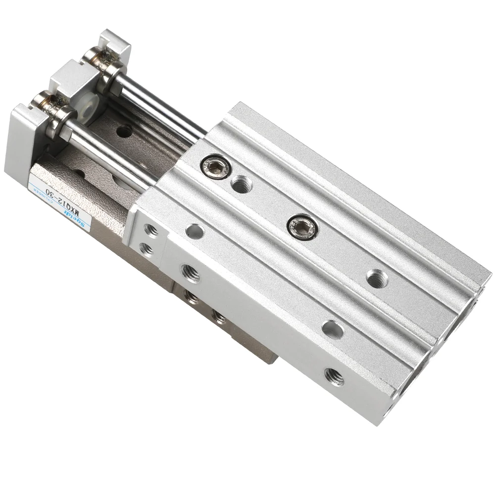 MXQ series pneumatic slide cylinder with guide rail MXQ16