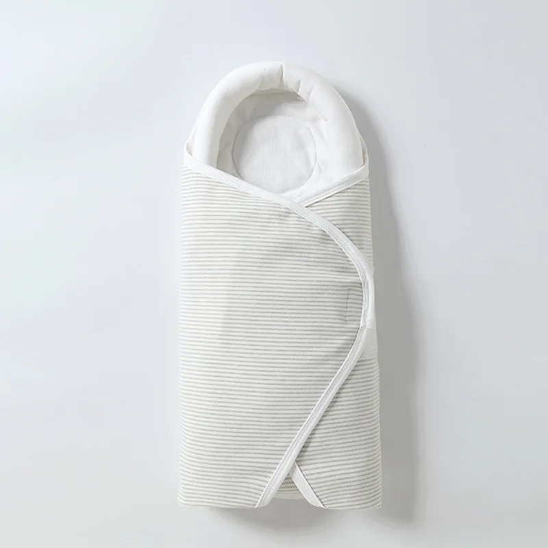 Newborn Swaddle Blanket & Unisex Infant Wrap, with Head-Protecting & Head-Supporting Function  baby sleeping bag