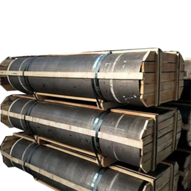 Поставщик Китая хорошая цена HP Dia75-700mm Графитовый Электрод для дуговой печи для стального завода