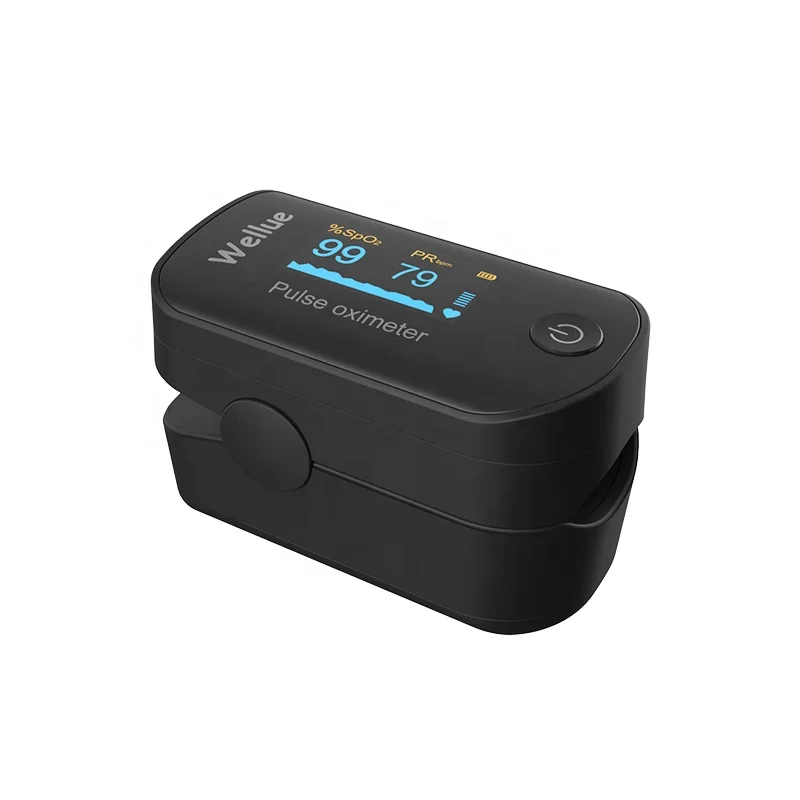 Пульсоксиметр Wellue FS20F, измеритель пульса и уровня кислорода в крови, Bluetooth