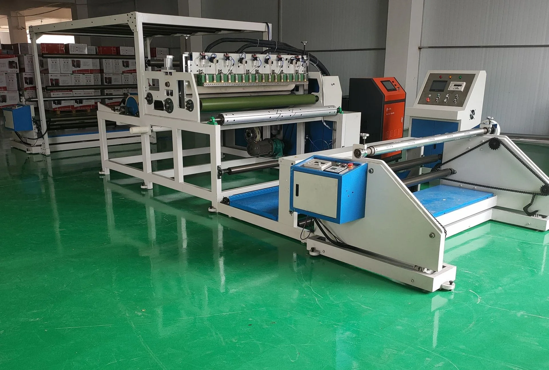 Hot Melt Glue spray nozzle Fabric  Coating Machine