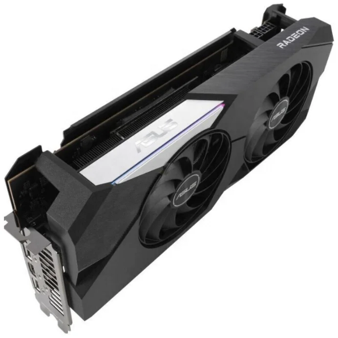 A S U S  AMD DUAL-RX6700XT-12G Graphic Card Gpu Video Card for PC Original Clock Status Item Chip DDR Output DVI Bit PCI Memory