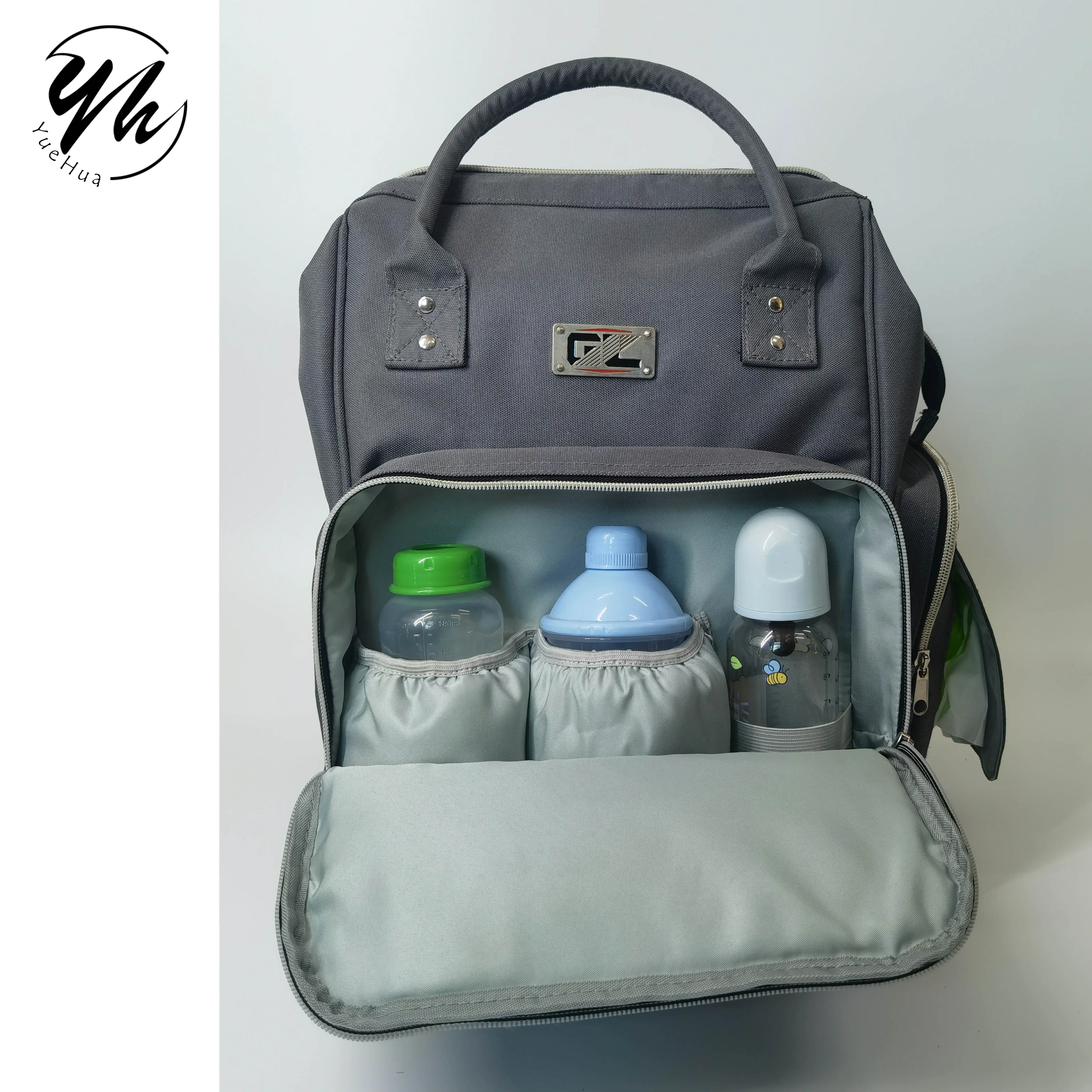 Hot sell 2021 Luxury Customized Logo Durable Baby travel waterproof Diaper Backpack