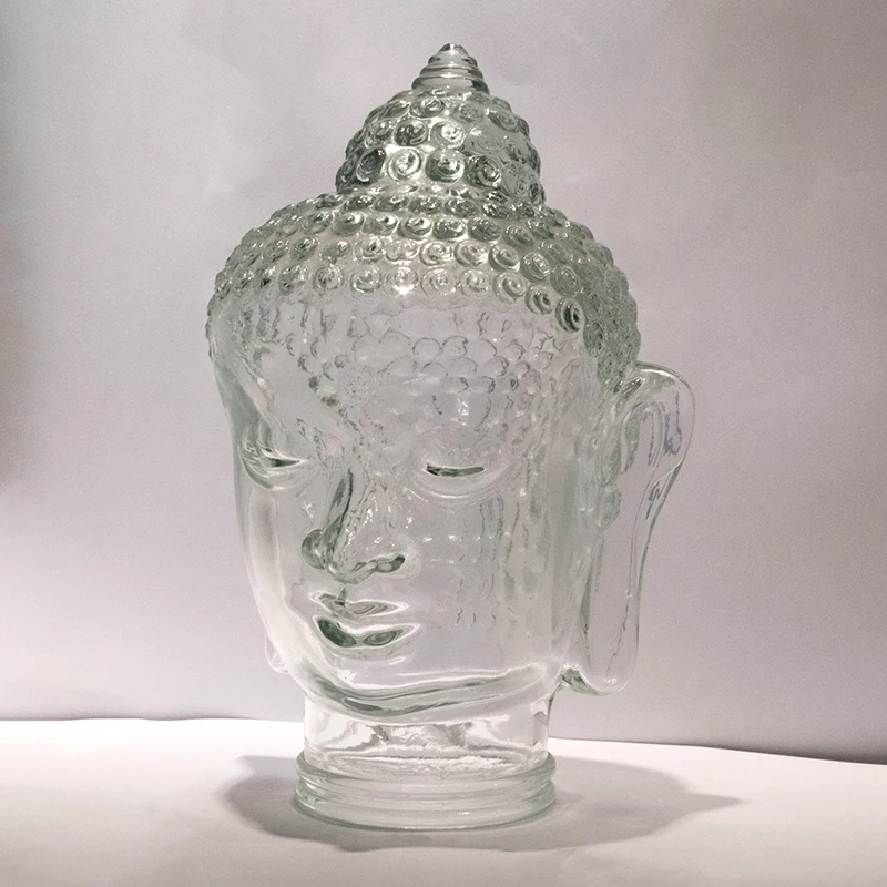 Sarira Stupa Buddhist Tower Stupa Crystal Buddhist Pagoda fused glass for Home Decorative Trinkets Gifts Buddhism Supplies