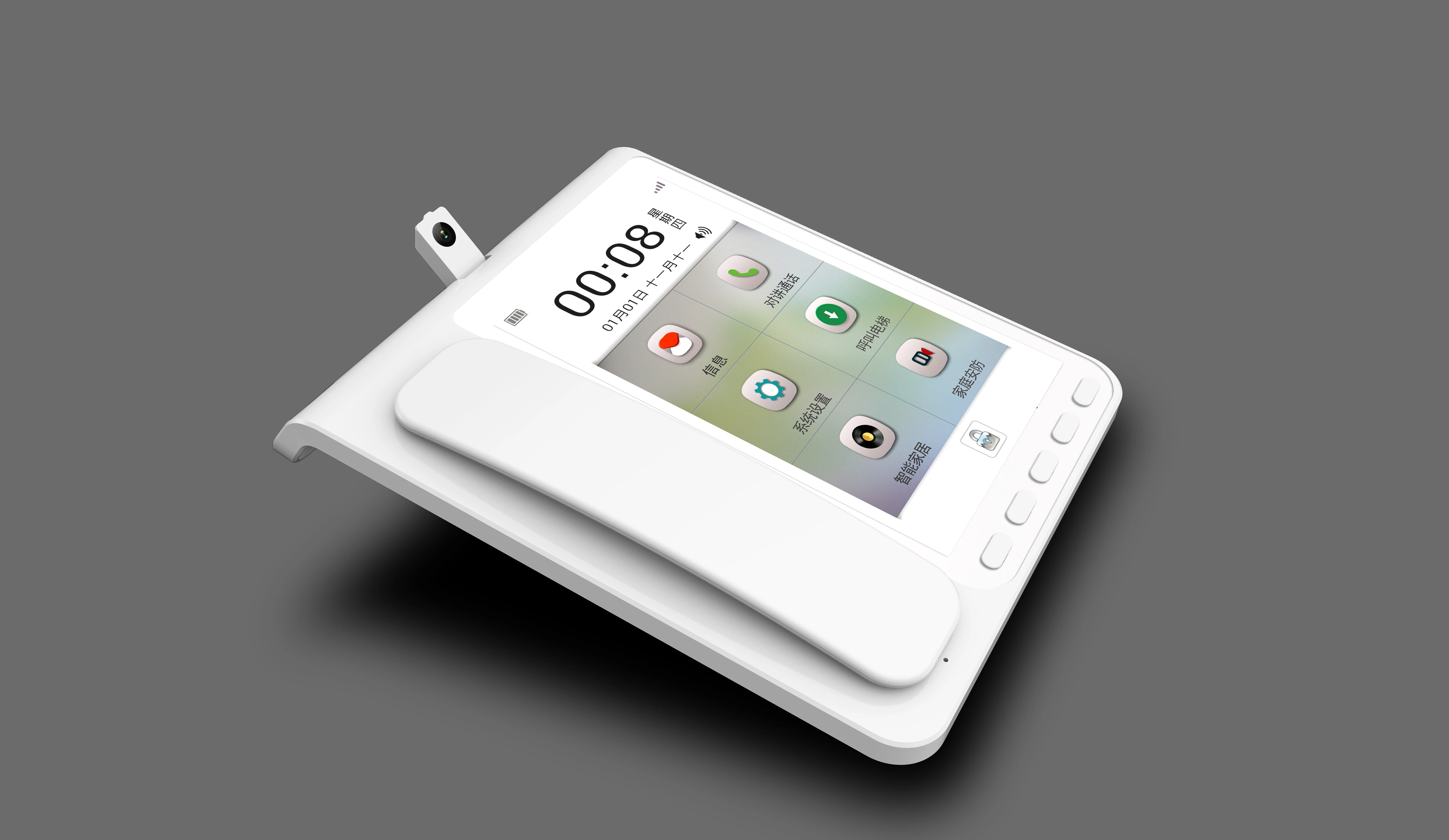 
8' HD CPU MTK8163 Quad-core 8MP HD NFC Bluetooth5.0 FM Video Wifi Android Visual Telephone 