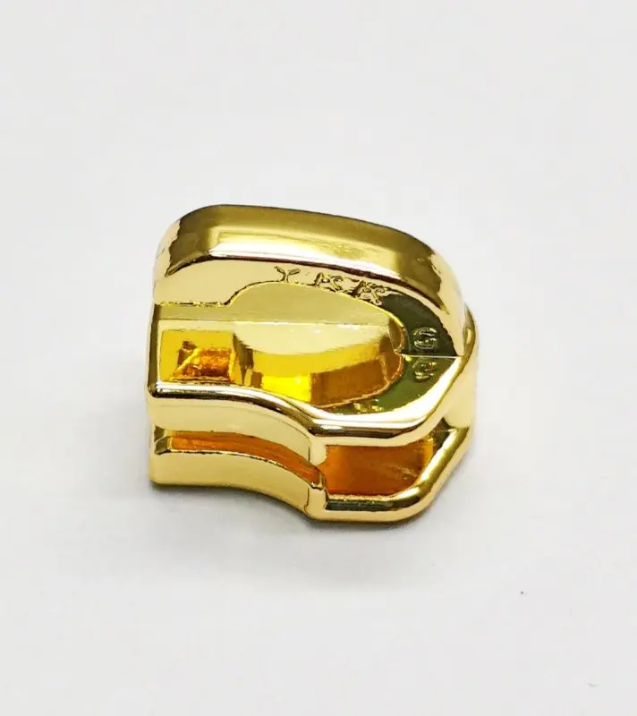 YKK zipper and slider silver puller and gunmetal pull non lock for roll zipper chain gold luggage backpack metal anti-acid