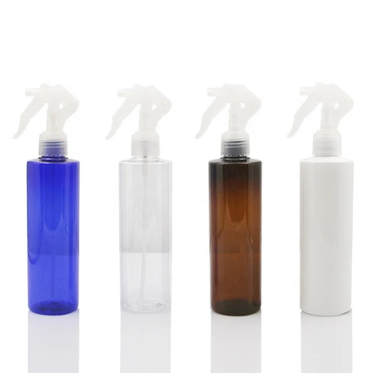 Hot selling hair 100ml 250ml water plastic spray bottle mini trigger