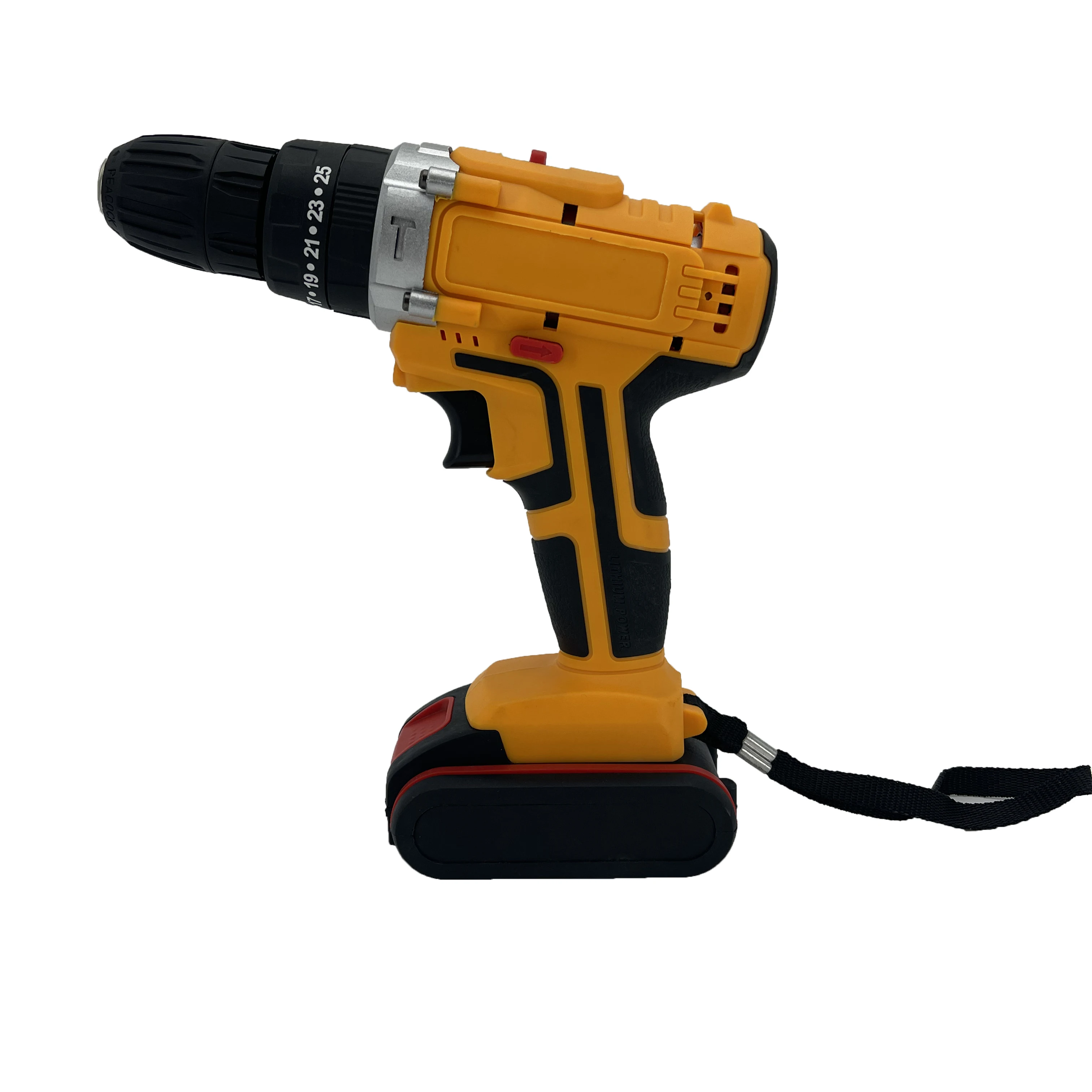 Оптовая продажа с фабрики бесщеточный мотор 2-х скоростная аккумуляторная ударная дрель функцией плавного пуска