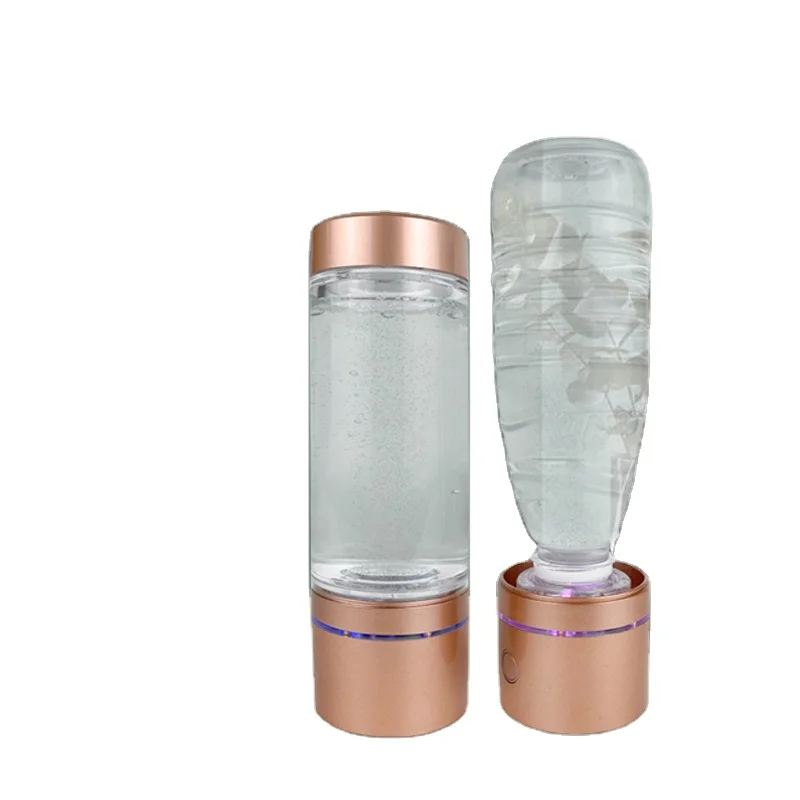 High Quality Rechargeable H2 Hydrogen Rich Ionizer Water Bottle New Technology Spe Pem Hydrogen Water Bottle