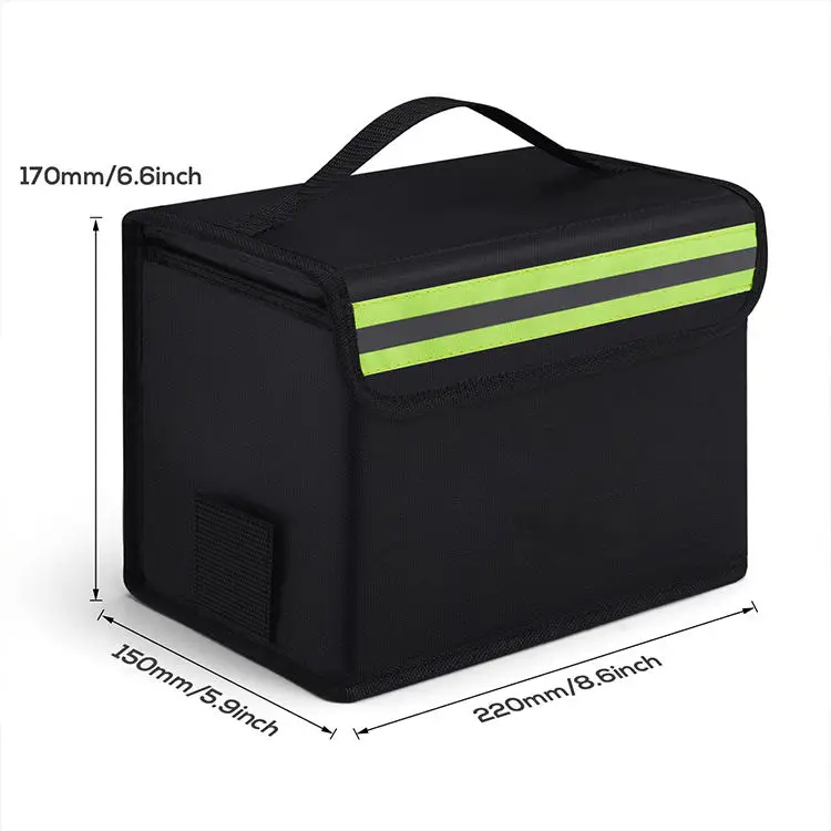 Lipo Safe Safety Charge Battery Bag Portable Handbag Custom Fireproof Explosion-Proof Waterproof Storage Bag