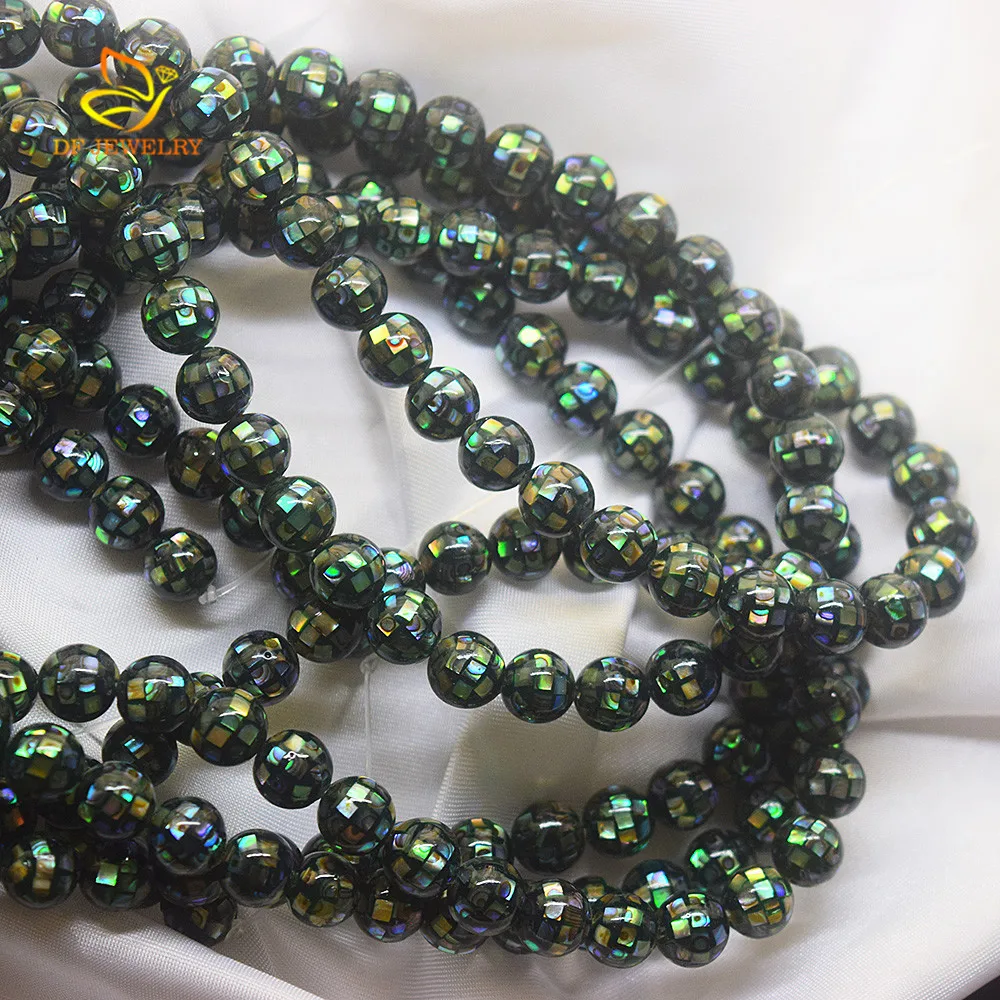 Wholesale Natural Abalone Shell Mosaic Beads