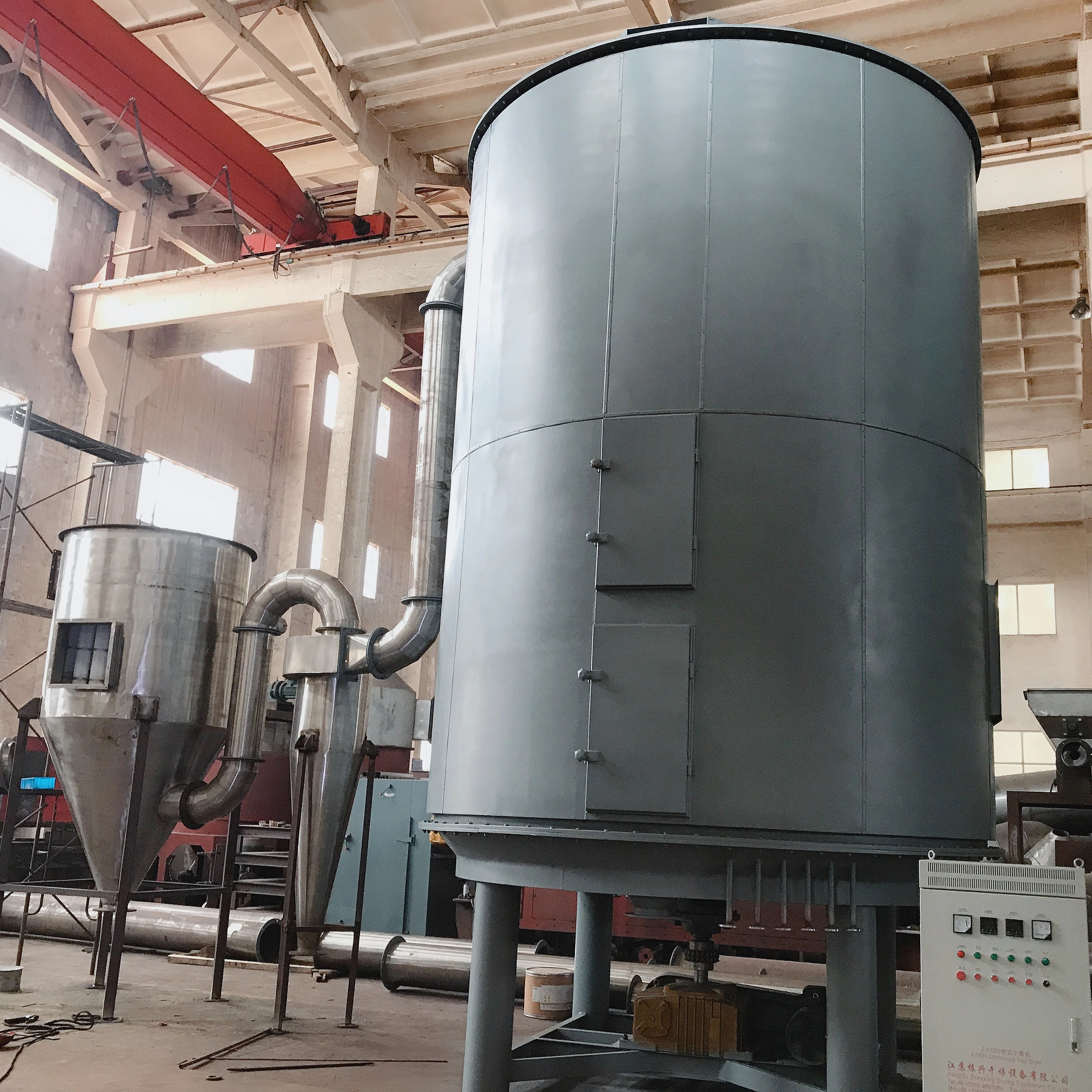 50 kg  big scale continuous tray dryer  on sale