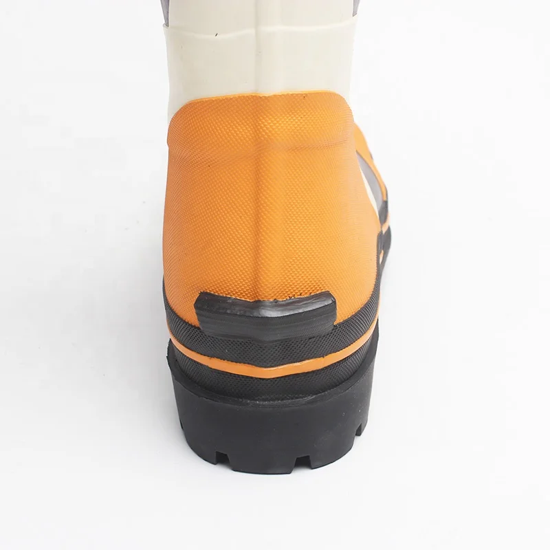 Good Quality Firefighting Boots Men Flat Rain Boots For Police Wholesale