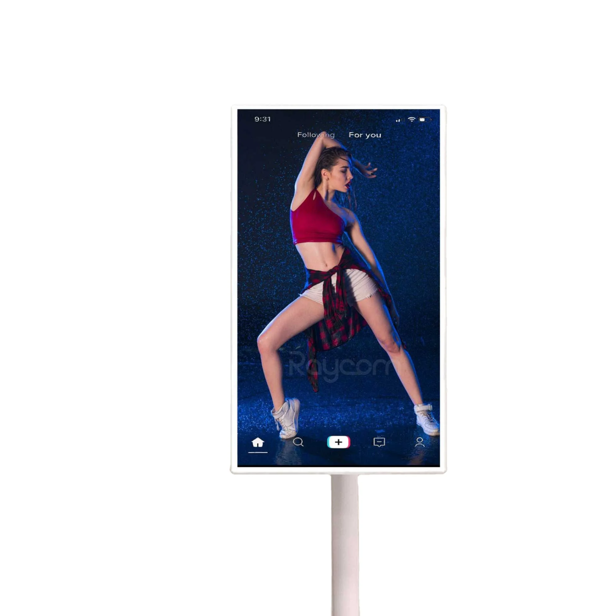 Raycom Portable 21.5 27 32 Inch TV Touch screen Movable Rechargeable Lcd Standbyme Smart Tv Android System Incell Touch Screen
