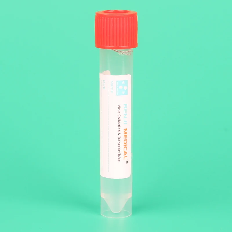 Medical Disposable Transport Medium Collection 5ml/7ml/10ml Empty Tube VTM Test Kit