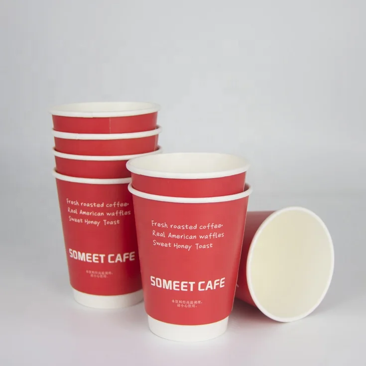 wholesale coffee cups with lids printer_flexo and offset paper cup printer_customized design