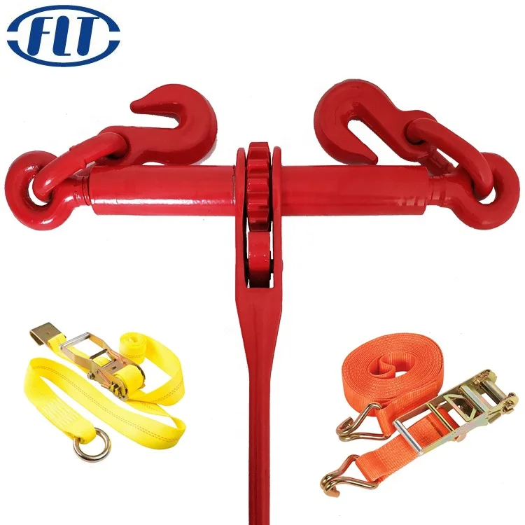 FLT High Quality Red Lashing Chain Tension Lever Load Binder