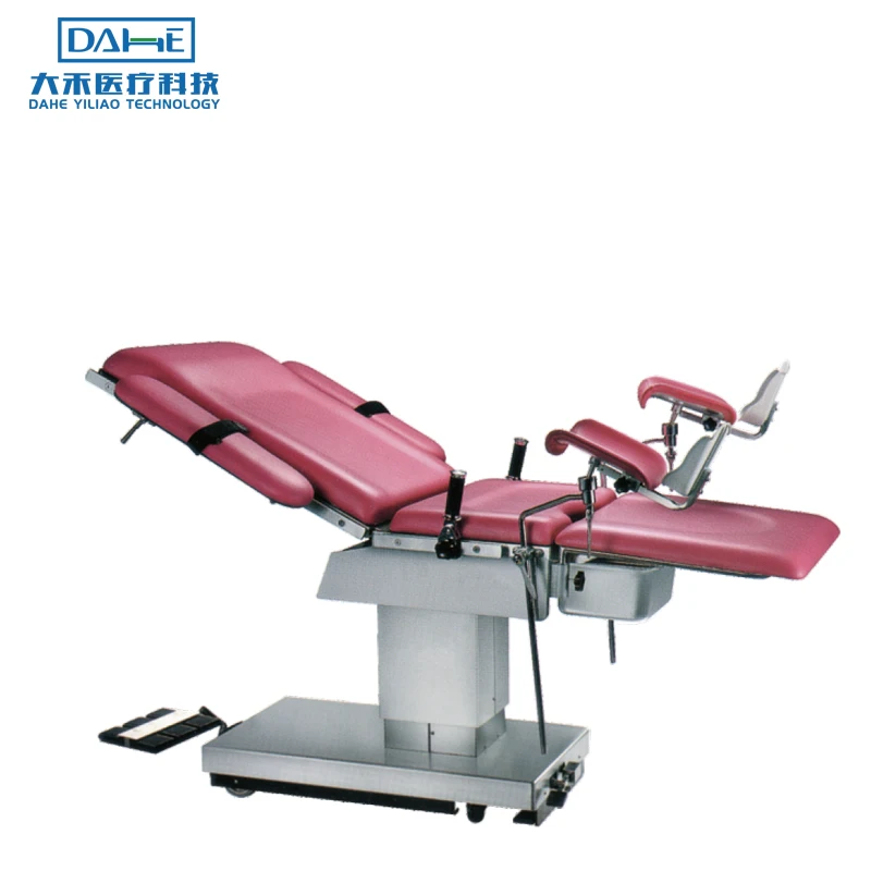 
YGM A88 High quality hospital hydraulic Manual gynecological delivery bed price obstetric delivery beds 
