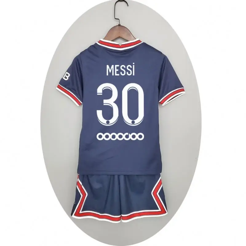 MONETCAT 2022 Shirt Kit Messi #30 Neymar #10 Football Shirt Kit