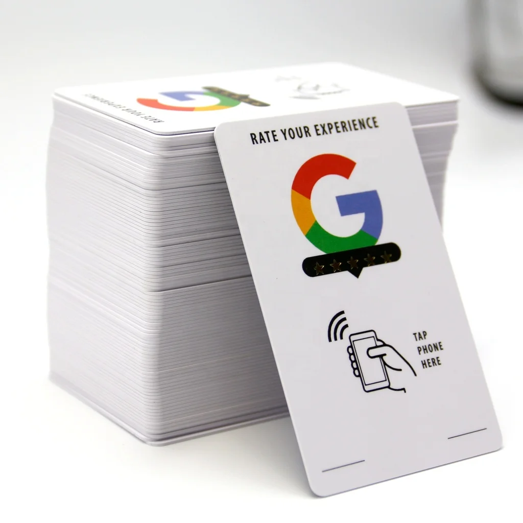 Programmable Nfc Tag Cards Yelp Reviews Cards Pvc Card With Chip NTAG215