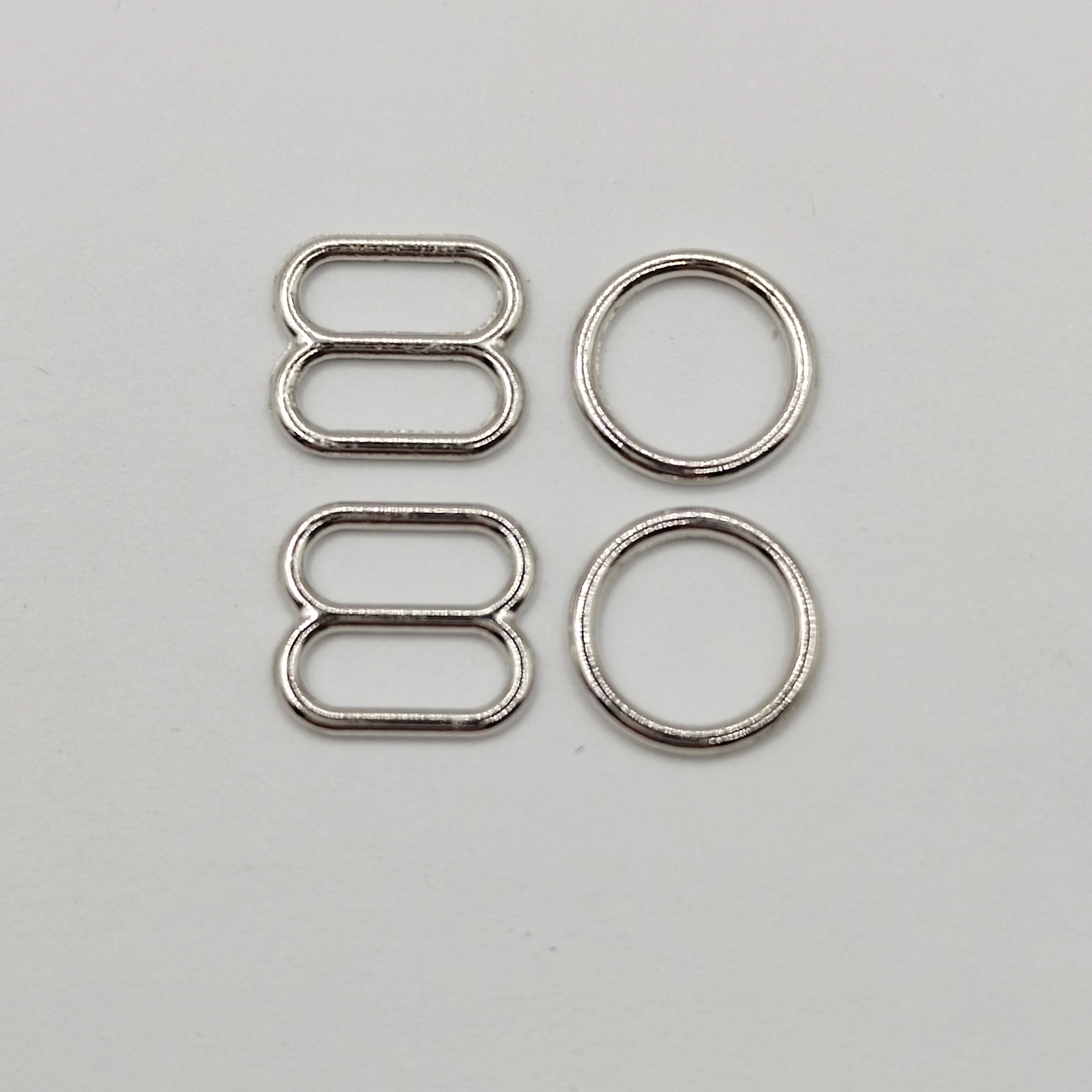 High Quality Alloy Bra Adjuster Swimsuit Ring and Slider and Hook Underwear Accessories Buckle