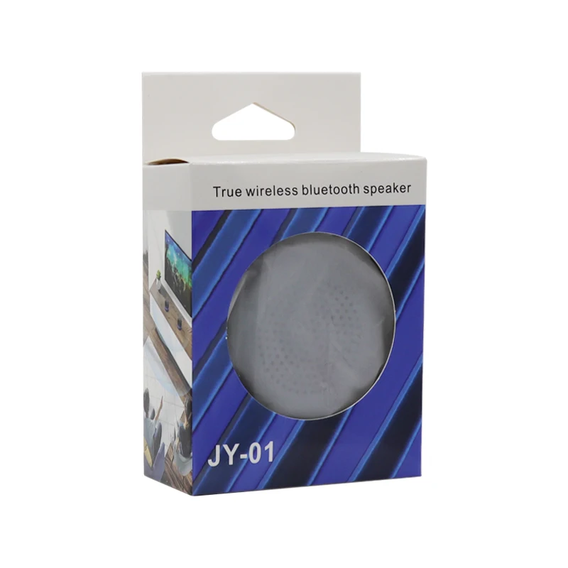 Electronic Gadgets Mini Bluetooth Speaker Portable Atmosphere LED Lights BT5.0 Bicycle Music Box Speakers with Lanyard Handsfree