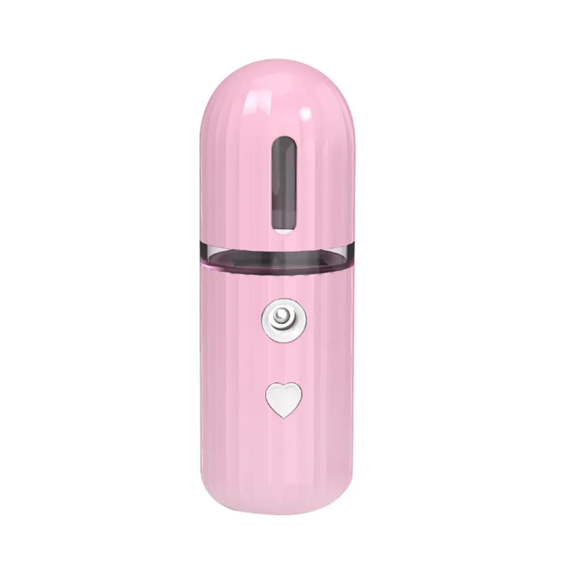MIQMI hand set 2021 humidifier USB portable nano mist spray 30ml rechargeable water nano facial mister mini sprayer