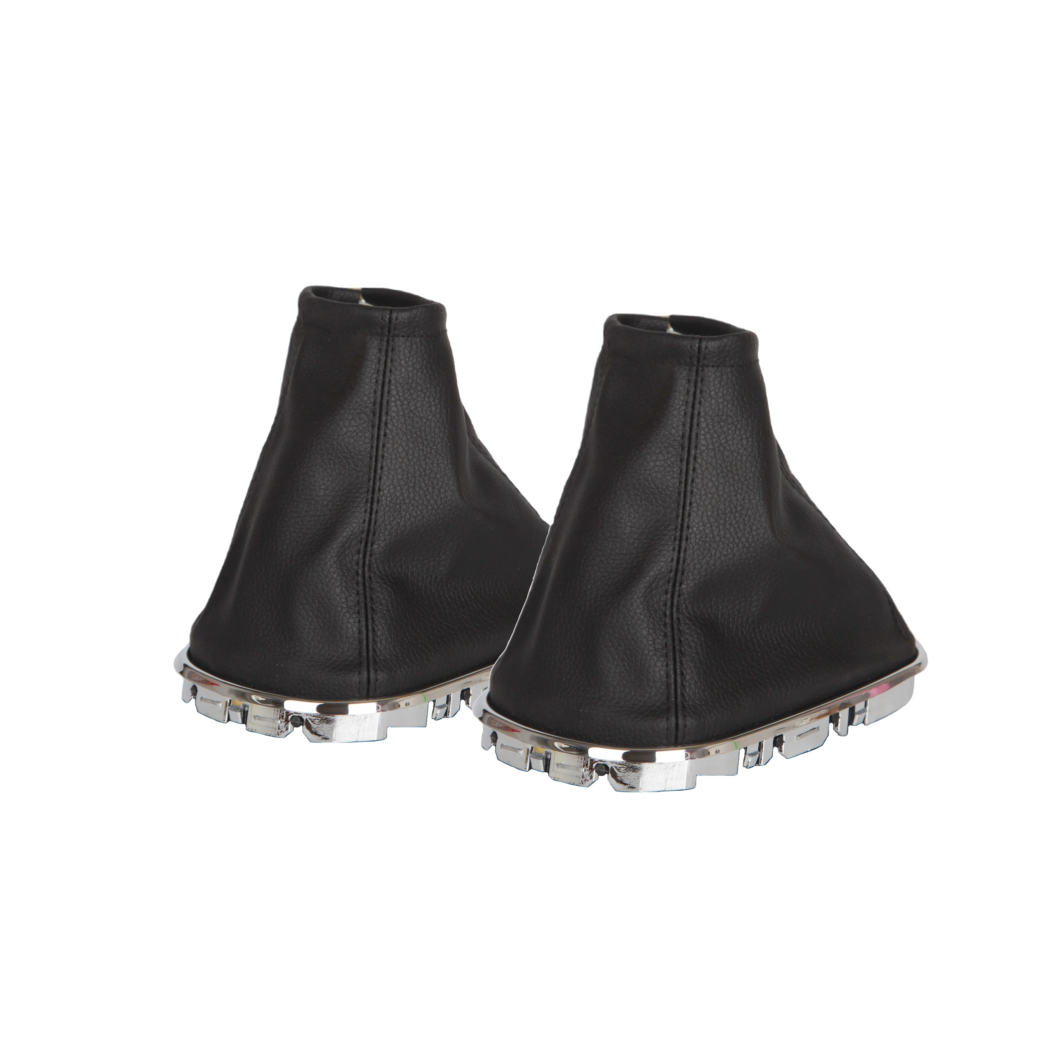 Manufacture auto parts car accessories gear shift leather black car gear shift dust cover fit for Chevrolet Cruze