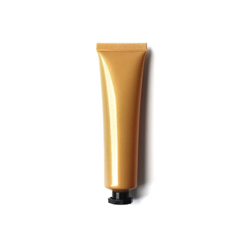 40Ml Pearl Gold Facial Cleanser Refillable Bottle Plastict Scrow Lid Empty Cosmetic Packaging Container Squeeze Tube 30Pieces