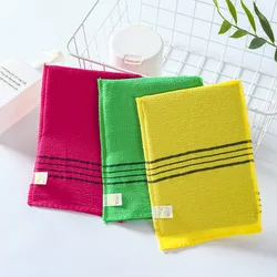 Wholesale Viscose Fiber Exfoliating Body Shower Scrubber Towel Fashion Korean Bath Glove
