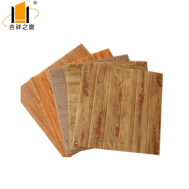 Обои для комнат, 3D настенные наклейки из пены, настенная панель, деревянный дизайн для дома