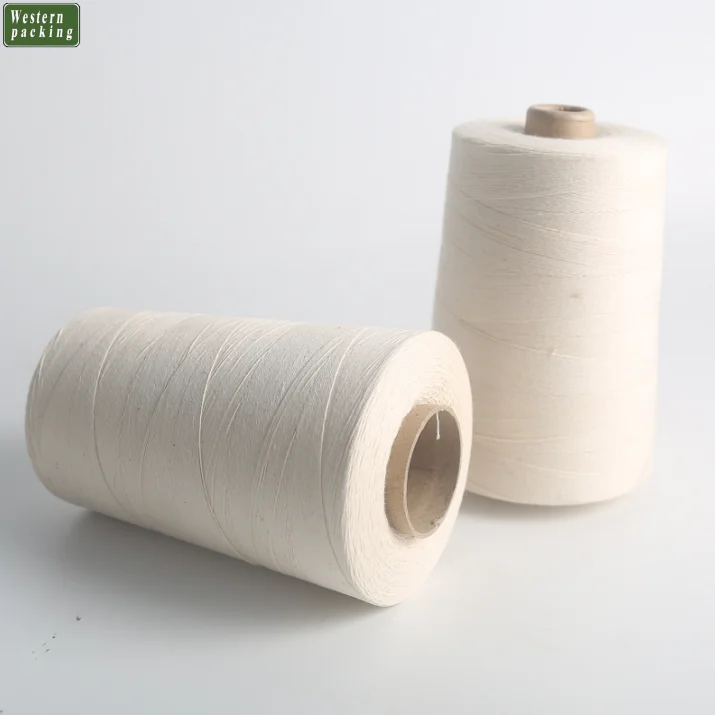 cotton thread /empty tea bags with string biodegradable