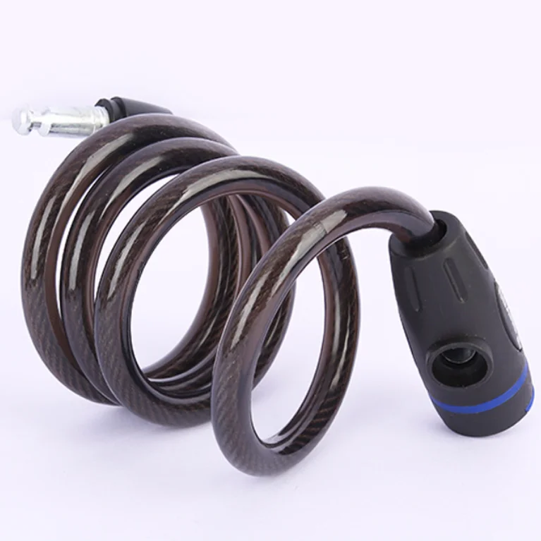 
Best selling durable using popular product steel lock for bicycle two keys lock bicycle cable lock 