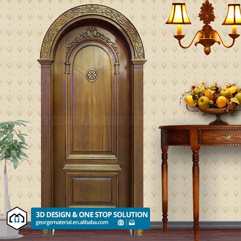 Automatic New Design Interior American Custom Indoor Wood Doors for Room