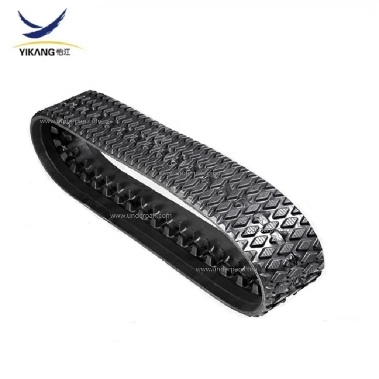 Small rubber track for130x72 150x60 150x72 180x60 180x72 190x72 200x72 240x48 230x72 230x96 250x47 250x52.5 mini excavator China