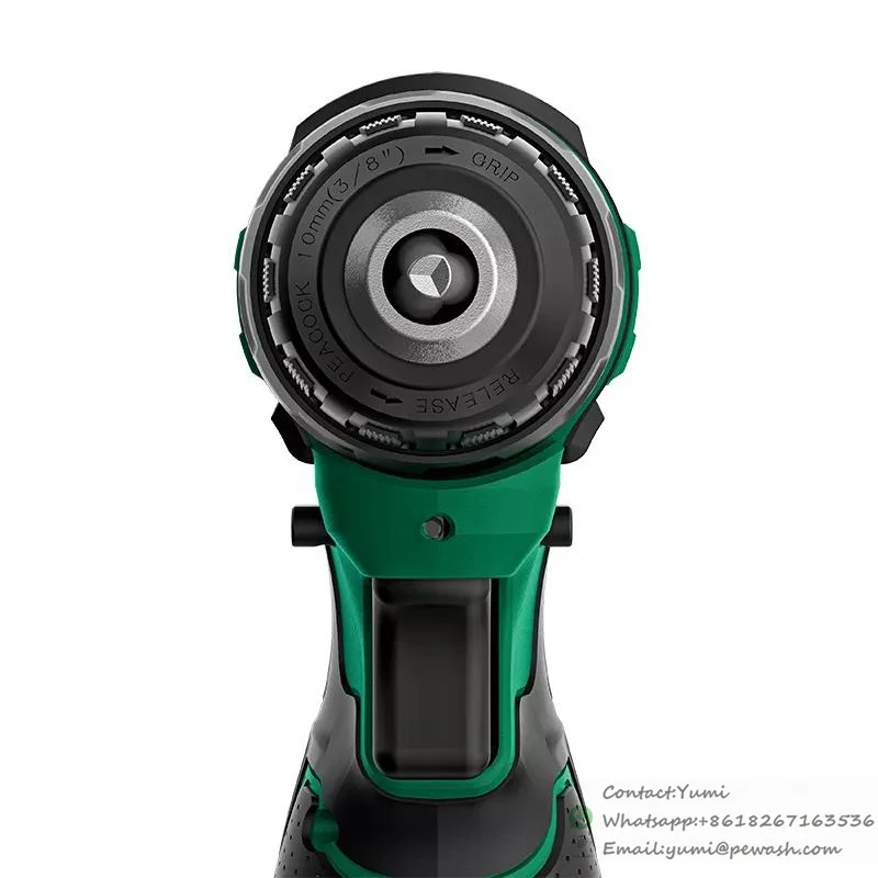 Worksite Customized Brushless Cordless Drill 20V Battery Hammer Screw Driving Power Drills Drilling Machines